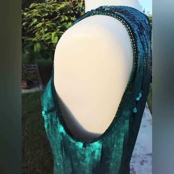 SCALA COSMIC MERMAID SEQUINED DRESS - Picture 6 of 11